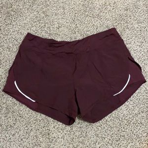 🌙 Zyia Plum Mesh Energy Shorts 🌙